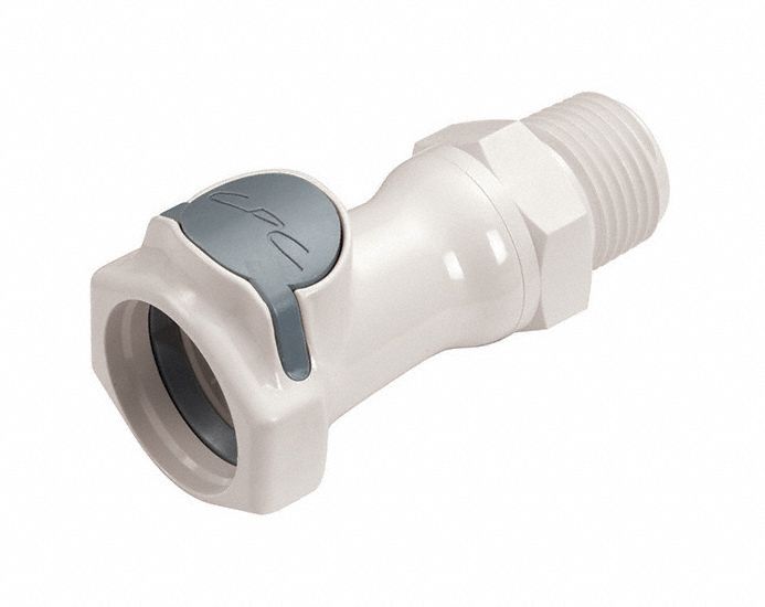 Quick coupling 45° under pressure 3/8"