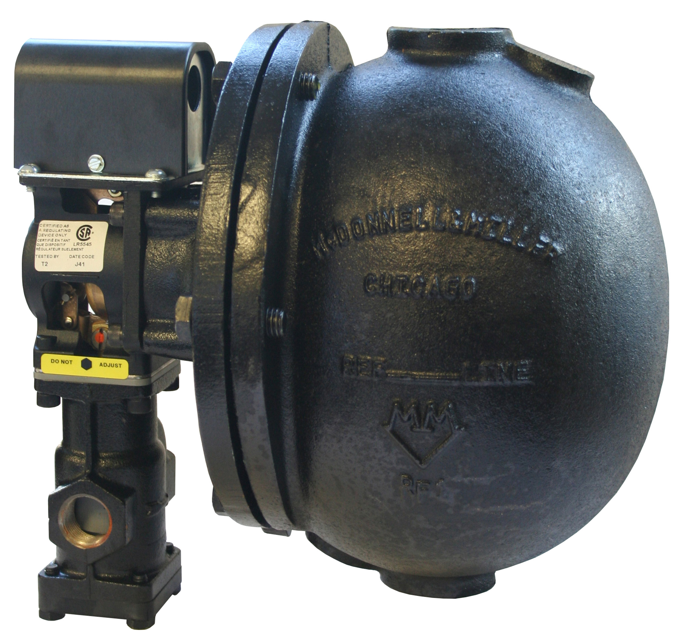 For low pressure steam and hot water boilers larger than 5,000 sq. ft. (465m 2 ) capacity with cold water feed Quick-change replaceable cartridge valve and...