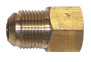 Straight unions male/female SAE 3/8"-1/2"