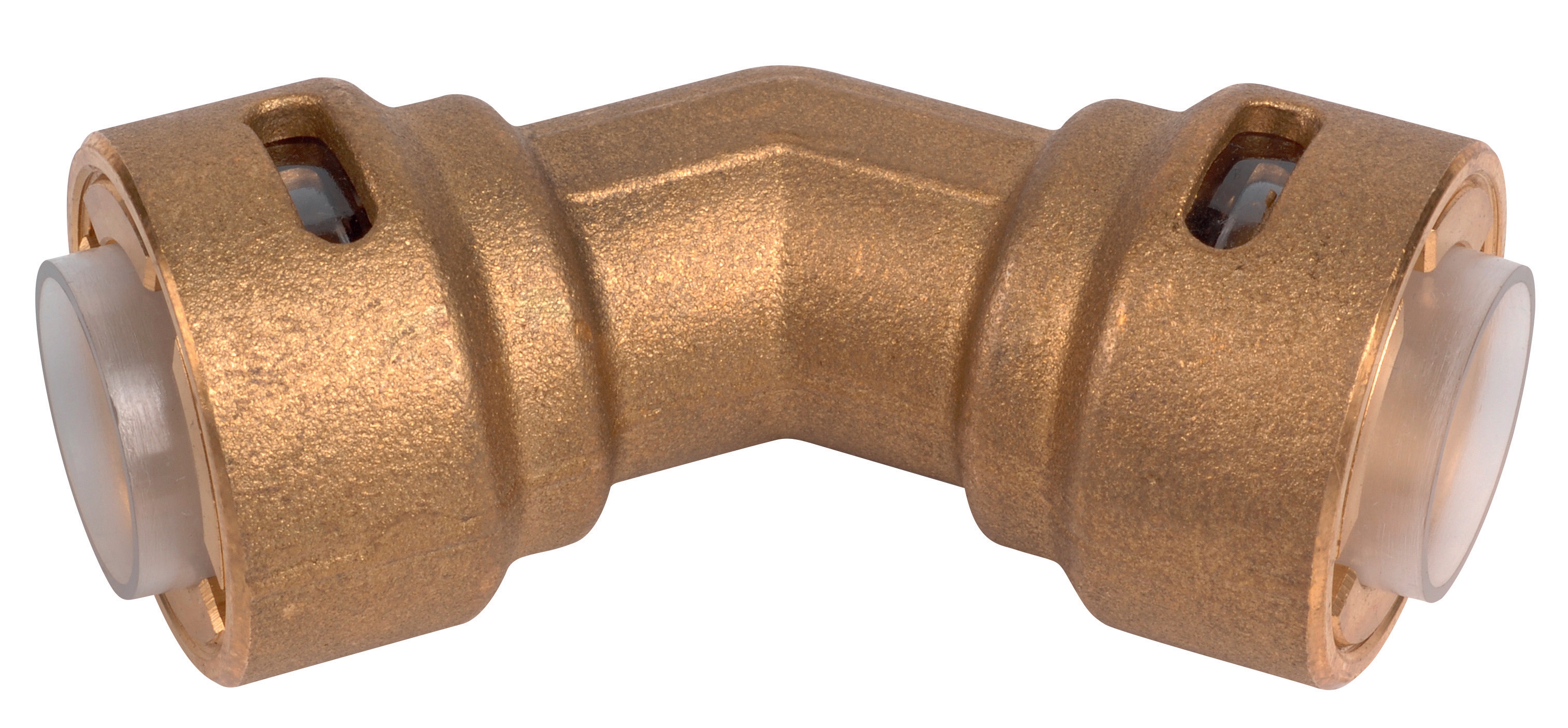 Quick coupling 45° under pressure 1/4"