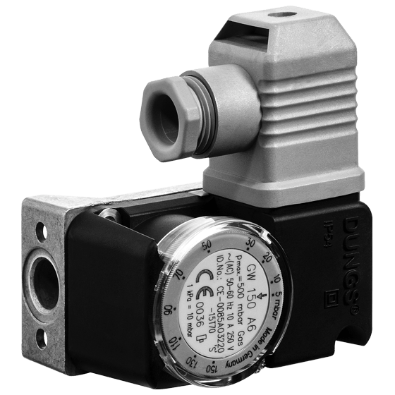 DUNGS GW...A6 - Compact Pressure Switches for gas, air, flue, exhaust gases and hydrogen
