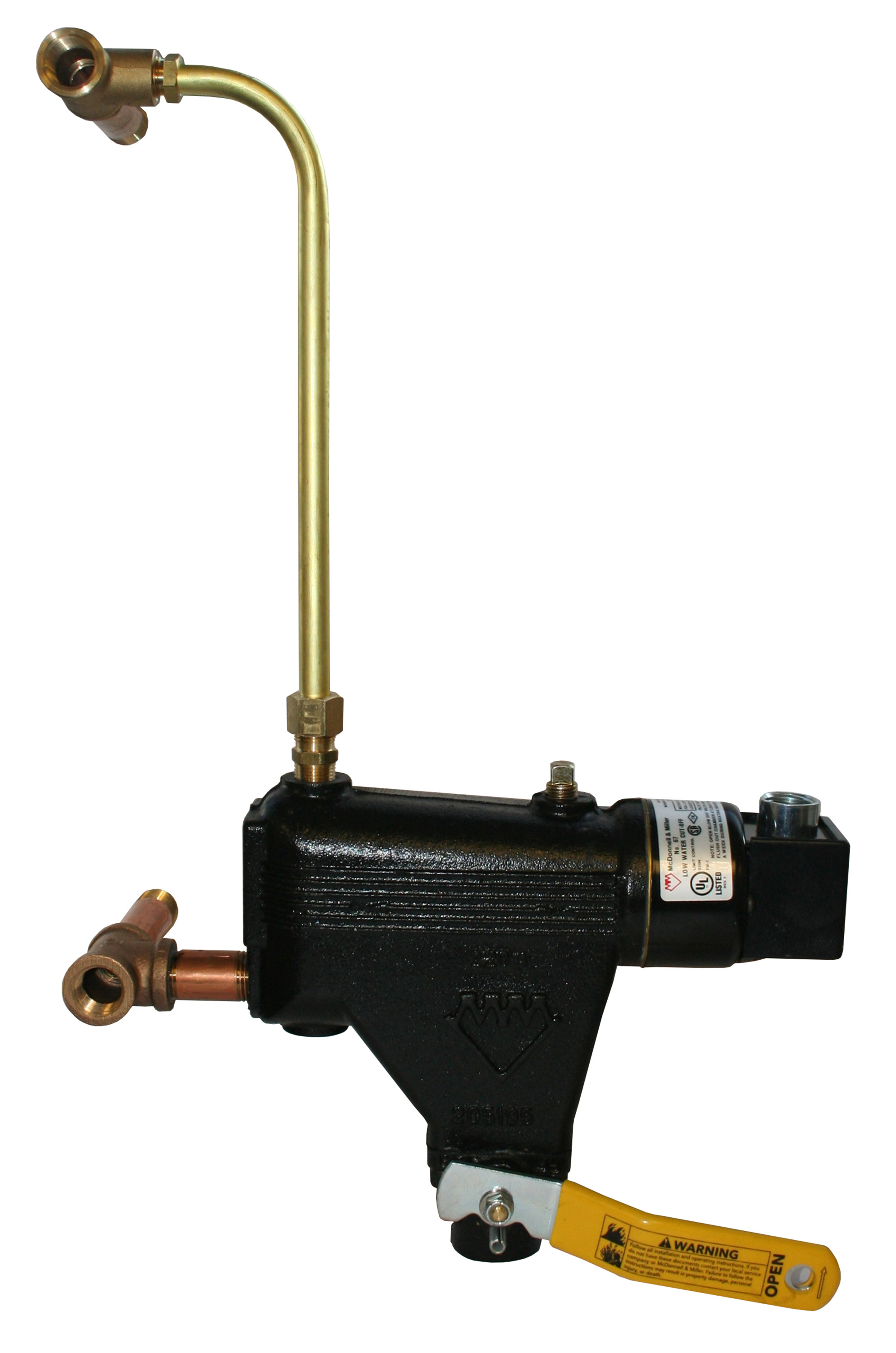 Quick hook-up fittings provided Lever-operated, full port ball valve for easy blow down Adjustable BX outlet for easy installation Dual precision switches for...