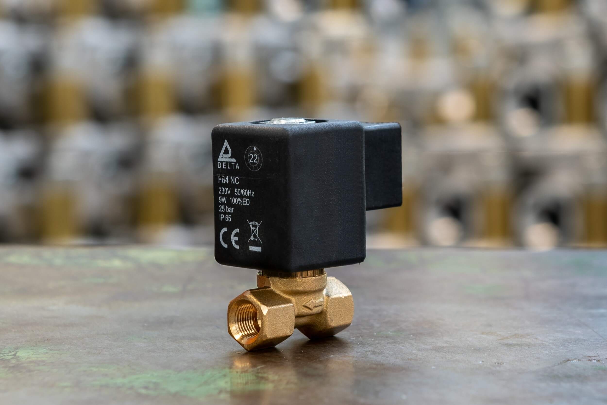 Black wall starter 100mm