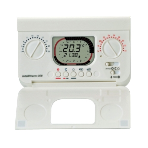 Daily timer with adjustment button C68 white