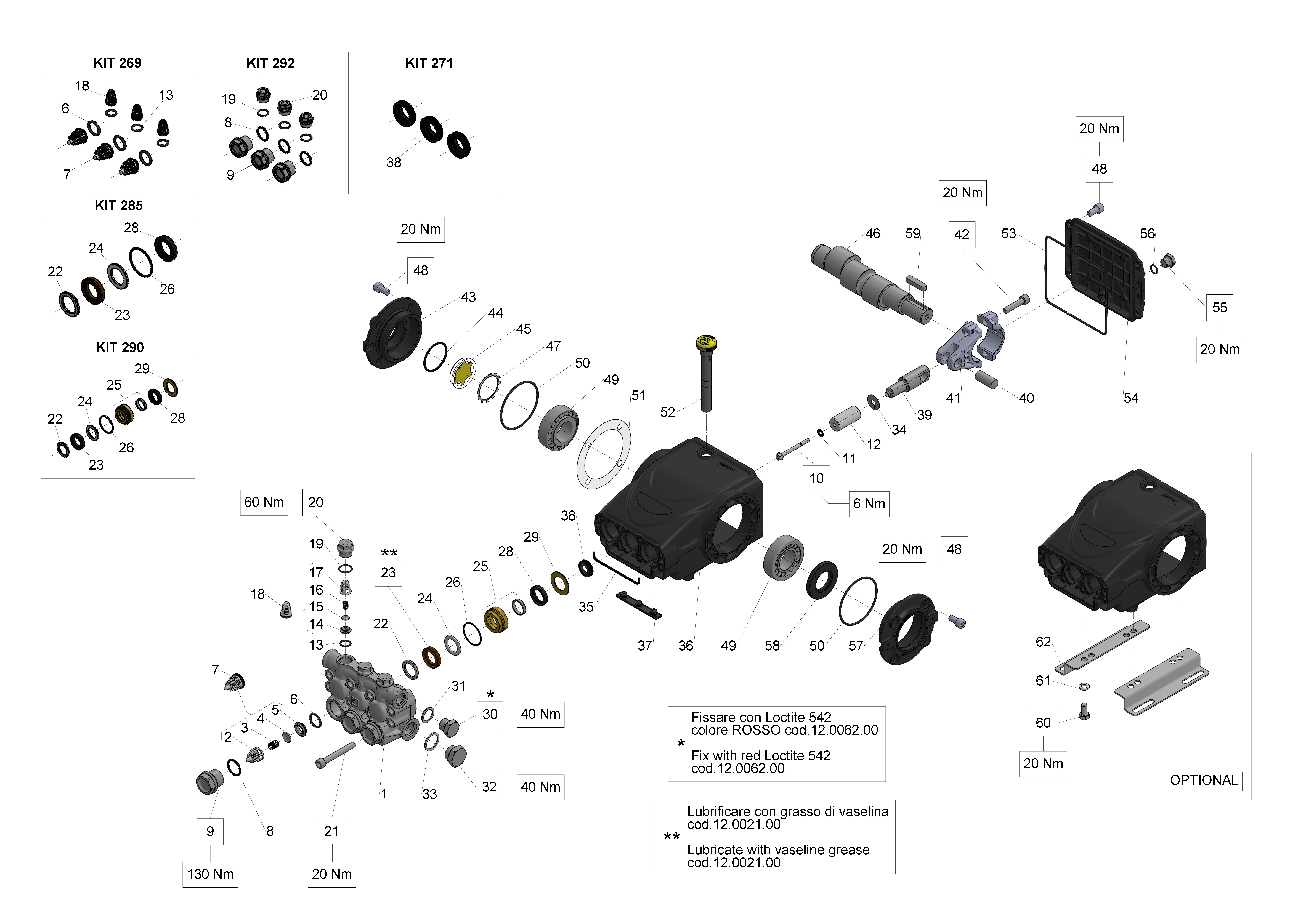 SN3C2515 — Male shaft (key) exploded diagram