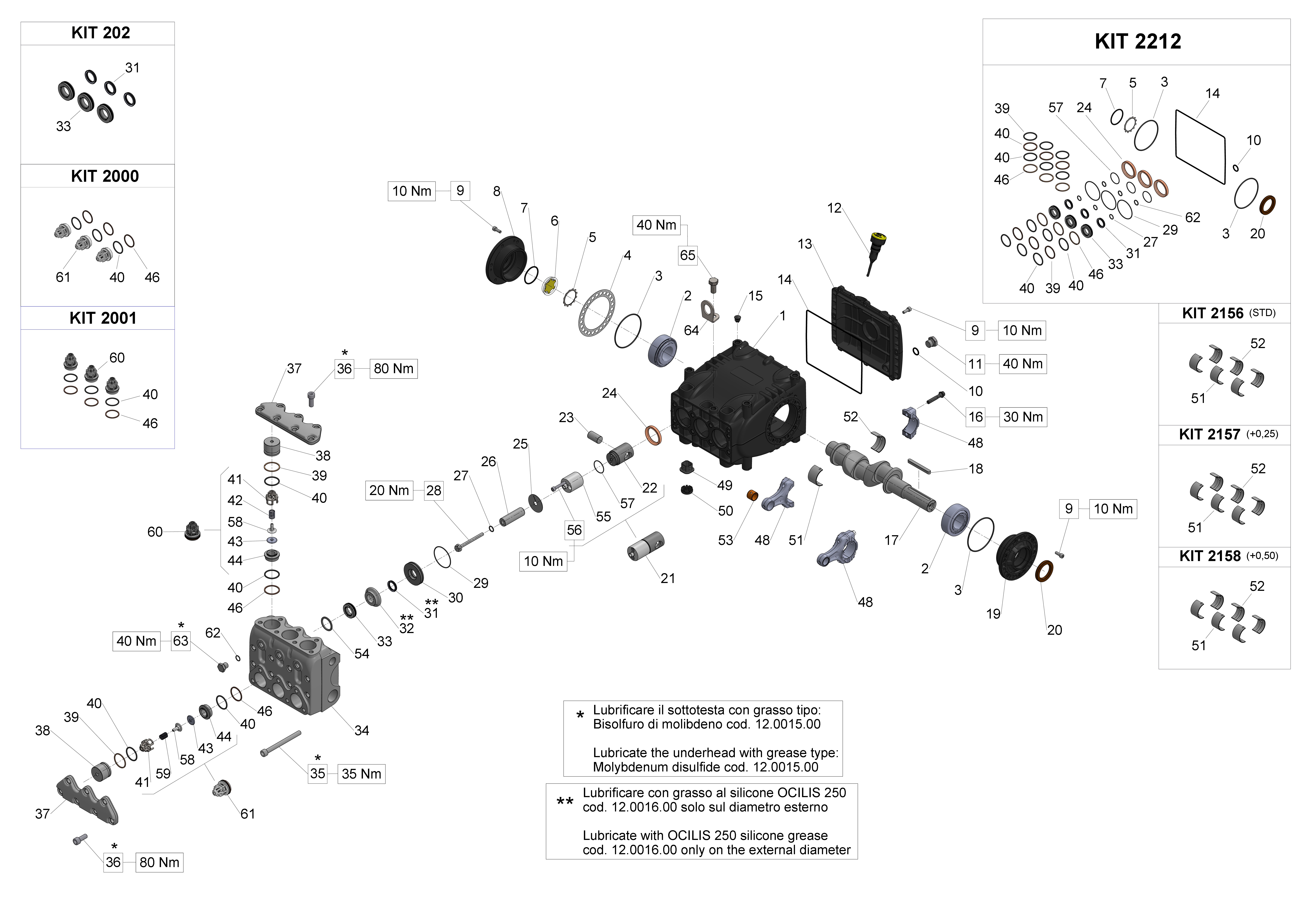 SN7037 — Male shaft (key) - GAS exploded diagram