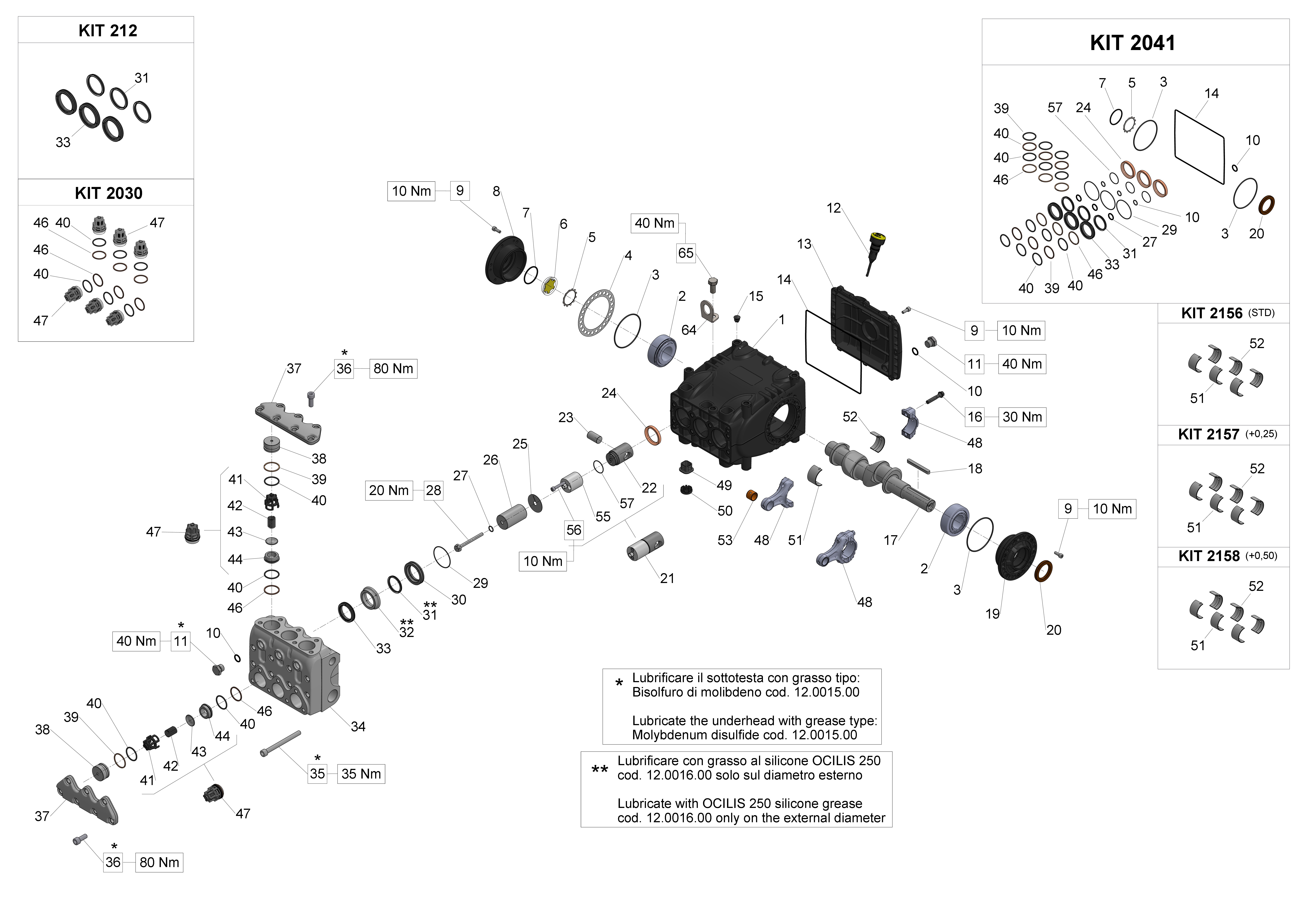 SN7091 — Male shaft (key) - GAS exploded diagram