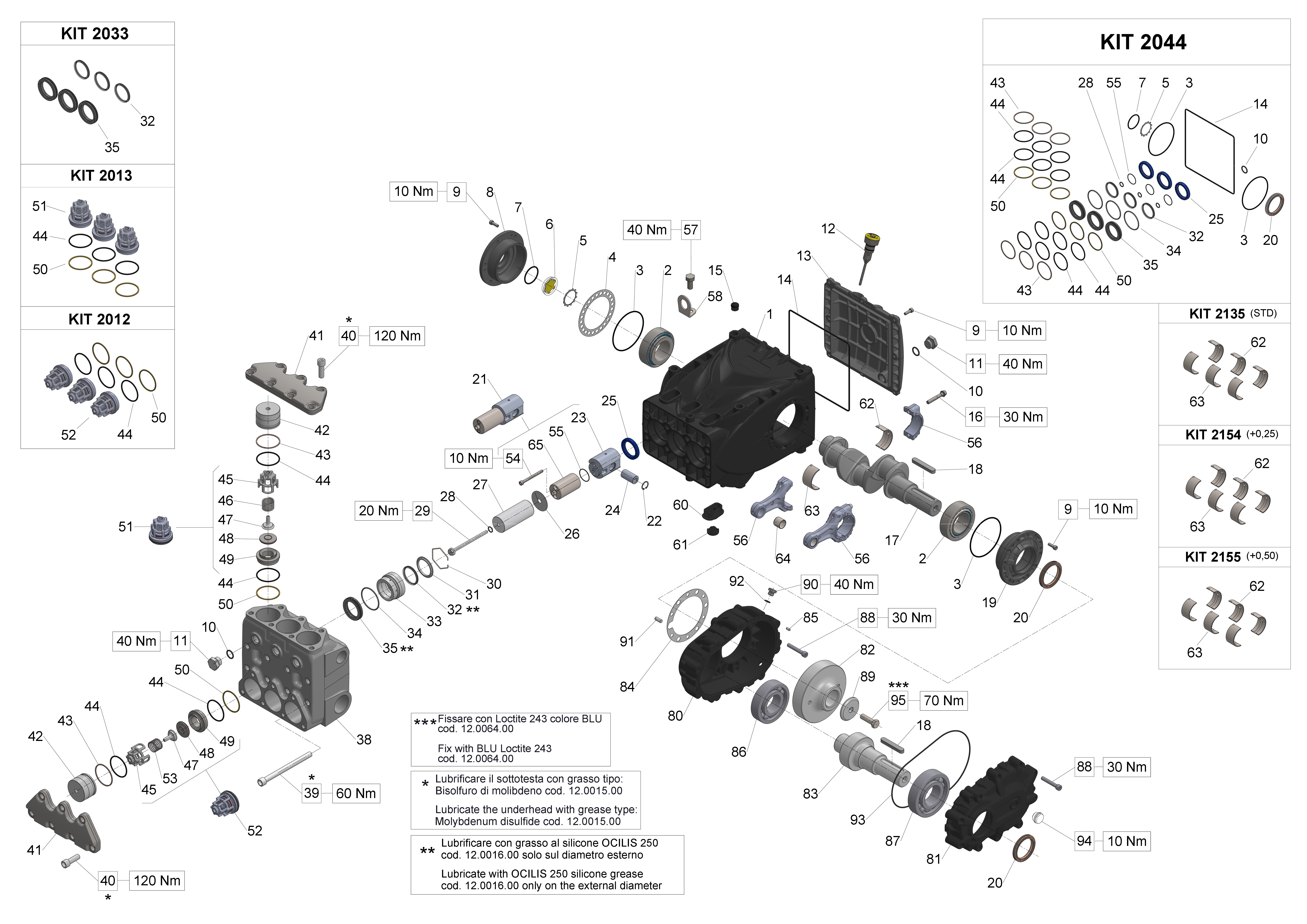 SN71170 — Male shaft (key) - GAS exploded diagram