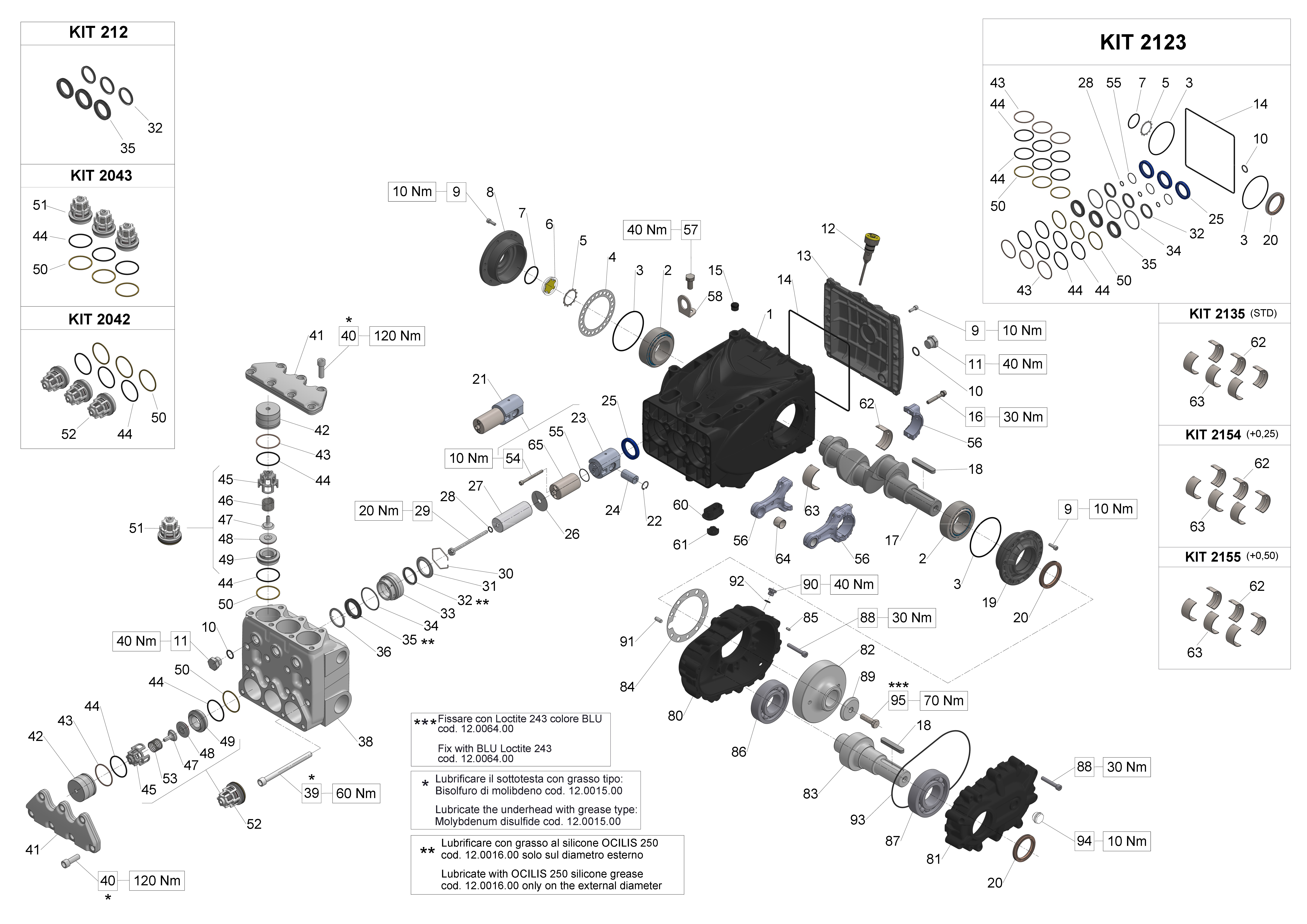 SS71153 — Male shaft (key) - GAS exploded diagram