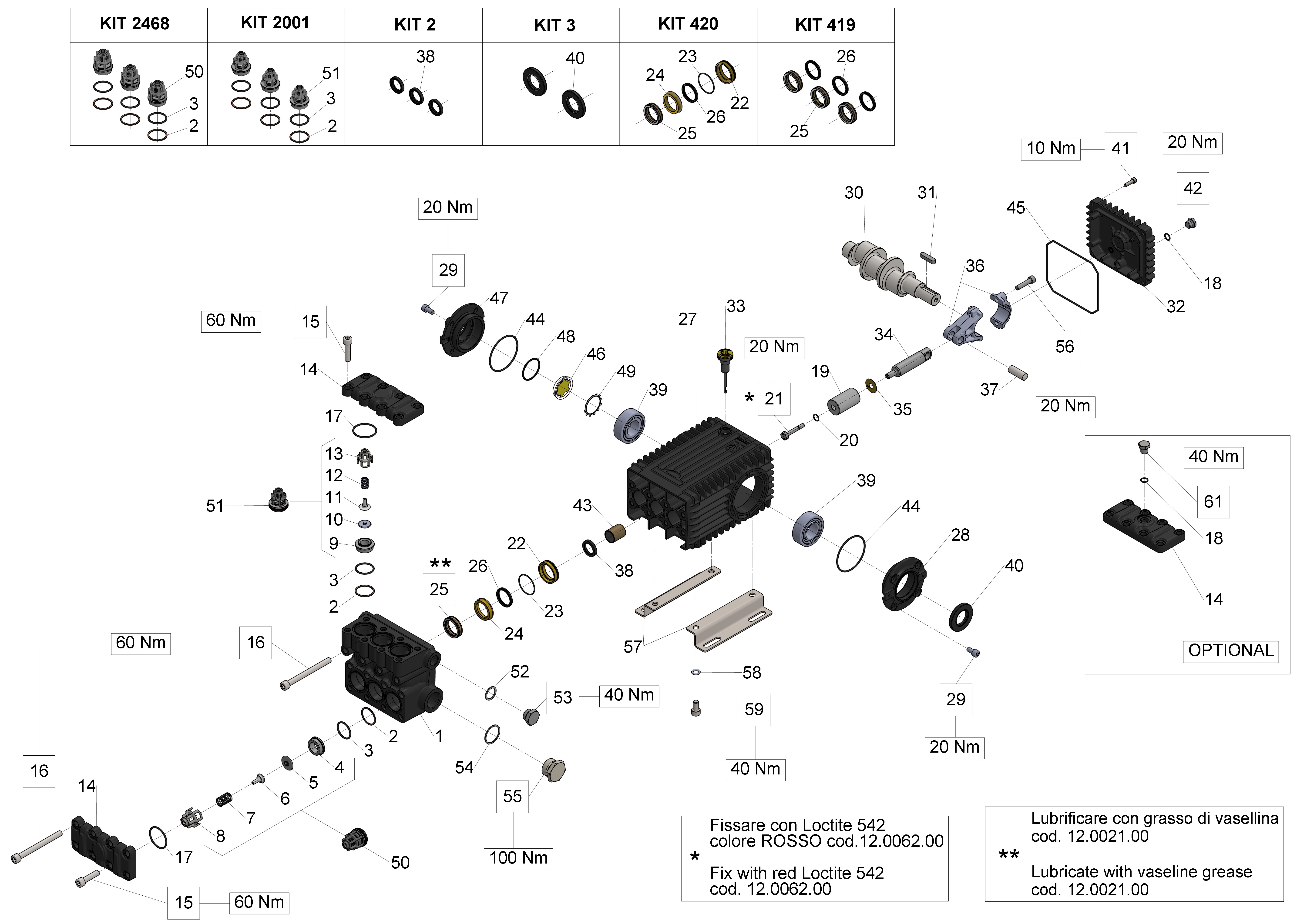 WG1570 — Male shaft (key) exploded diagram