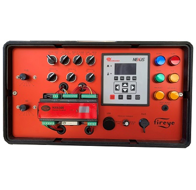 Fireye Nexus NX6300 Training Unit. Maximize efficiency and gain mastery over parallel positioning controls with the Nexus NX6300 Training and Demo Unit. The NX-ATU-6300 is designed to help users explore the full potential of the Nexus NX6300 controller, making it ideal for hands-on training and system demonstrations. - Training Units & Testing Units