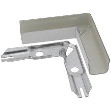 Flat elbow 90° 110mm white