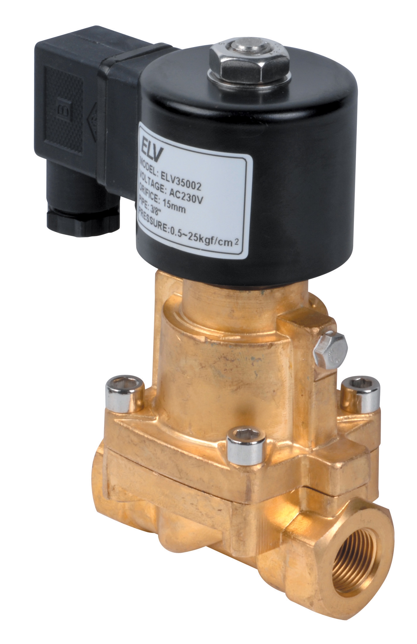 Solenoid valve steam D 3/8