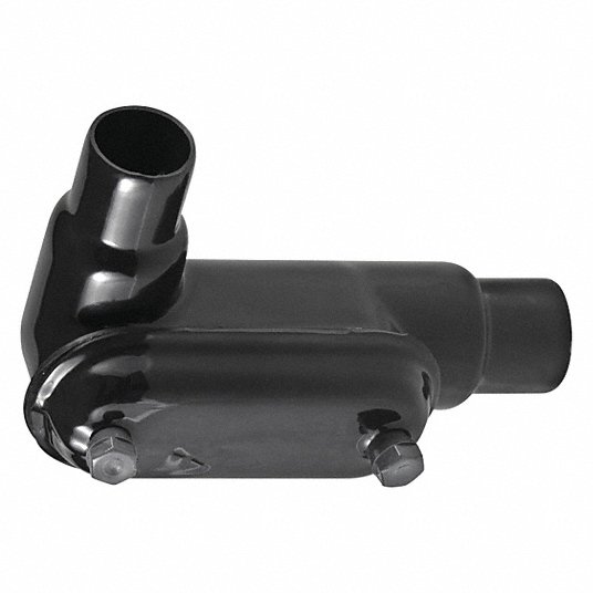 Black conduit 100mm L=2m