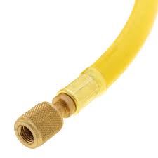 Flexible hose for bladder tank inflator
