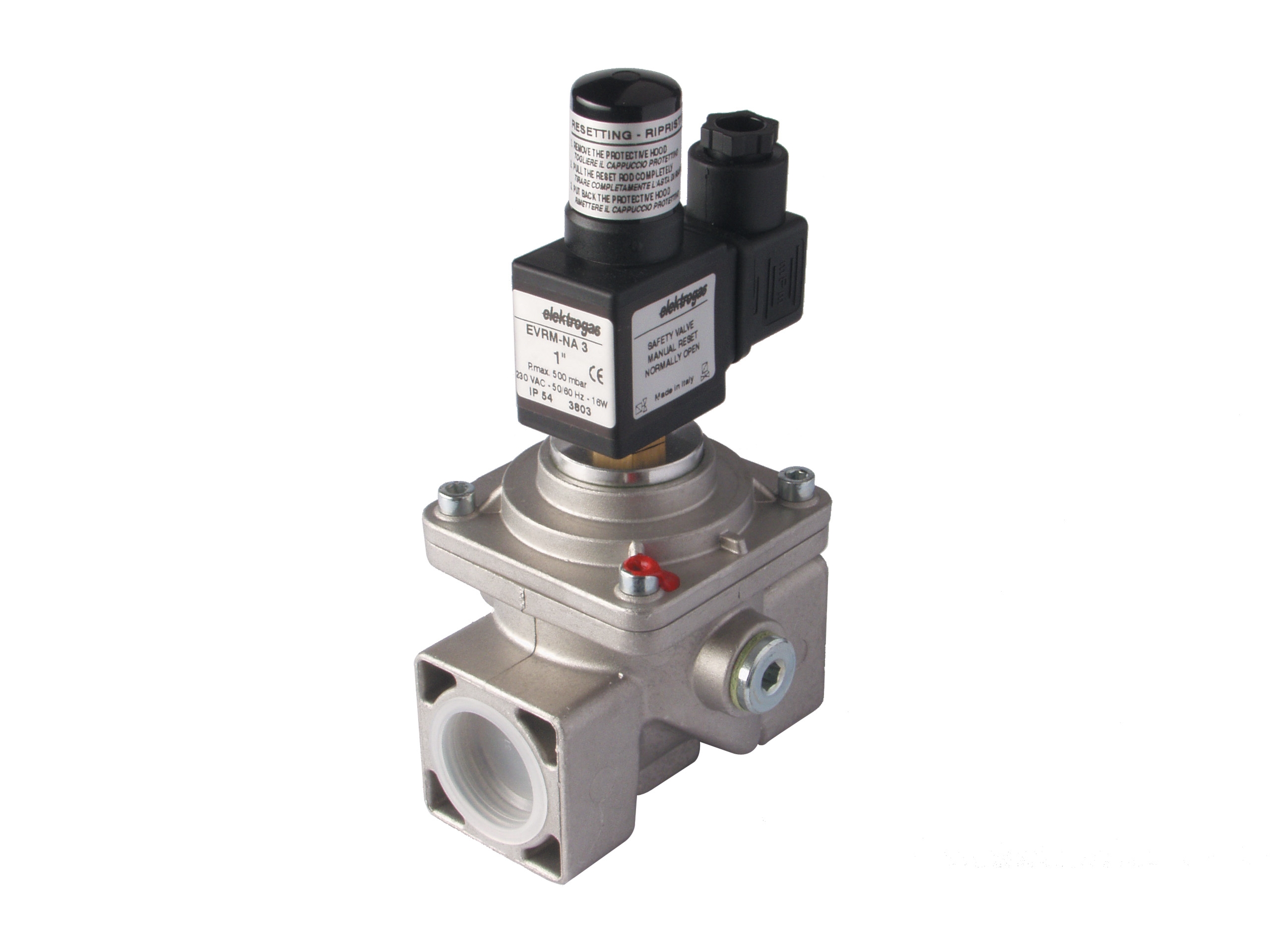 Solenoid valve EVRM NA 3.5 threaded D1"1/4 600 Mbar