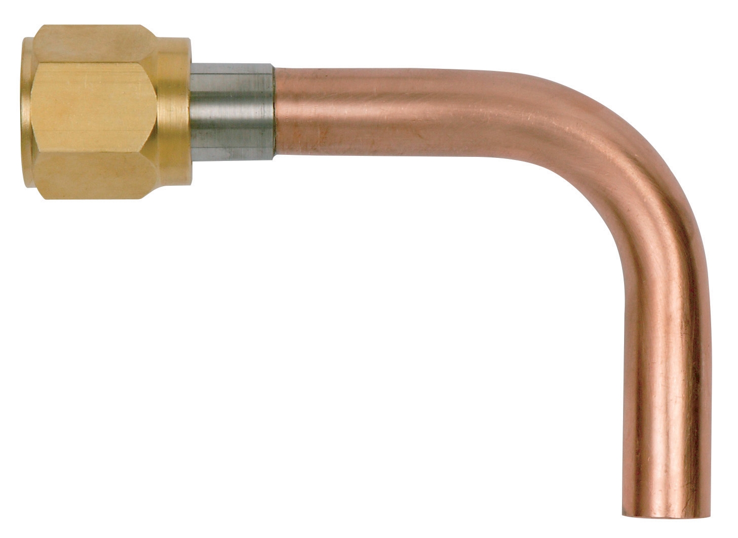 90° elbow 5/8" SAE - 5/8" solder fitting