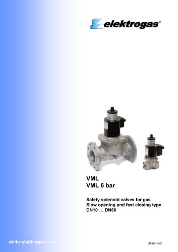 Gas filter 6 bar with flanges DN150 FG95-6A