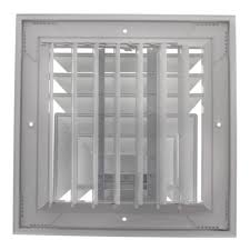 White steel air conditioning cover Oval Size M - 950x480x800