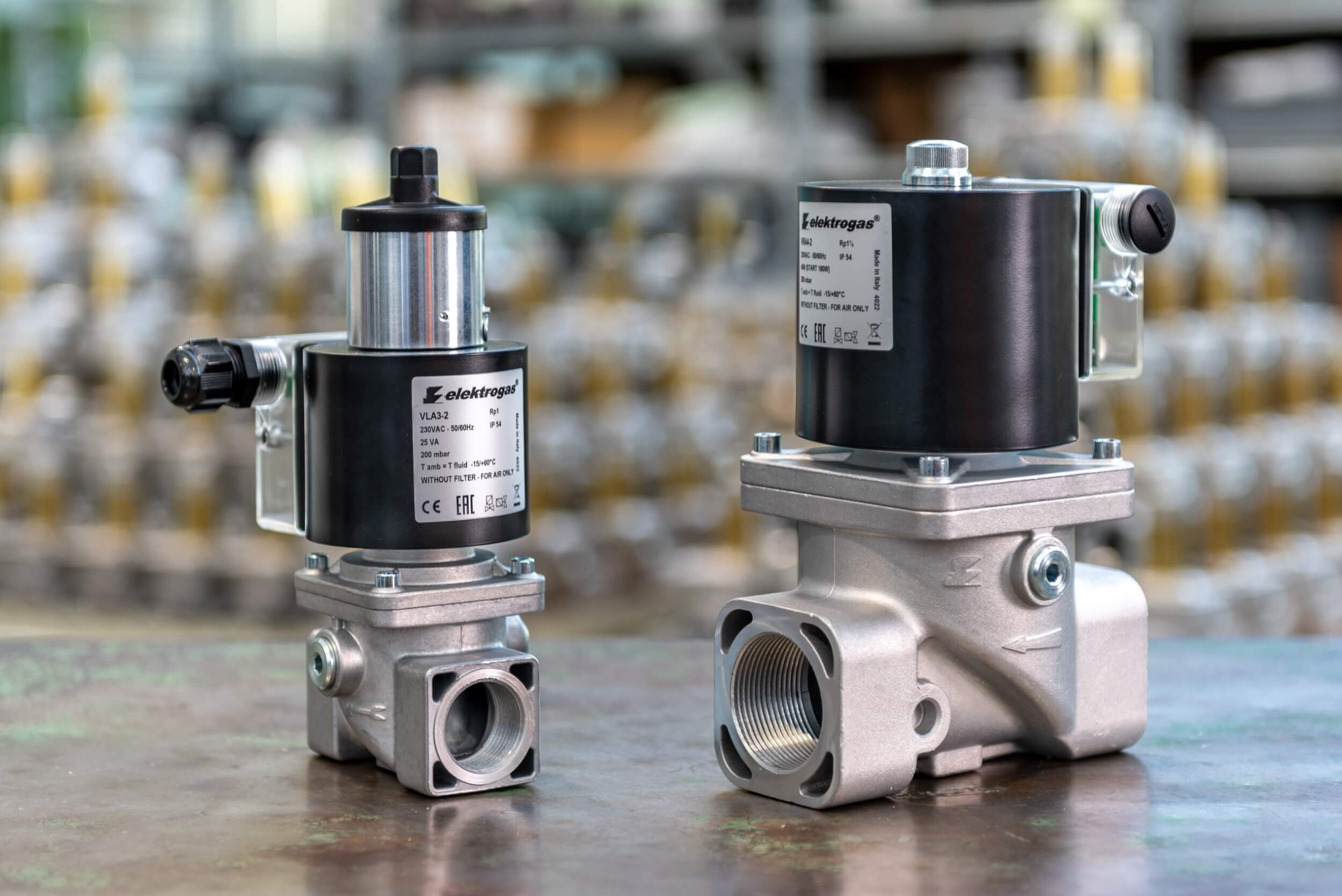 Solenoid valve VRA 62 threaded D 2" 200 Mbar