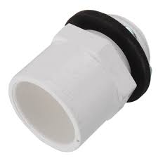Fluted fitting 1/2" PVC