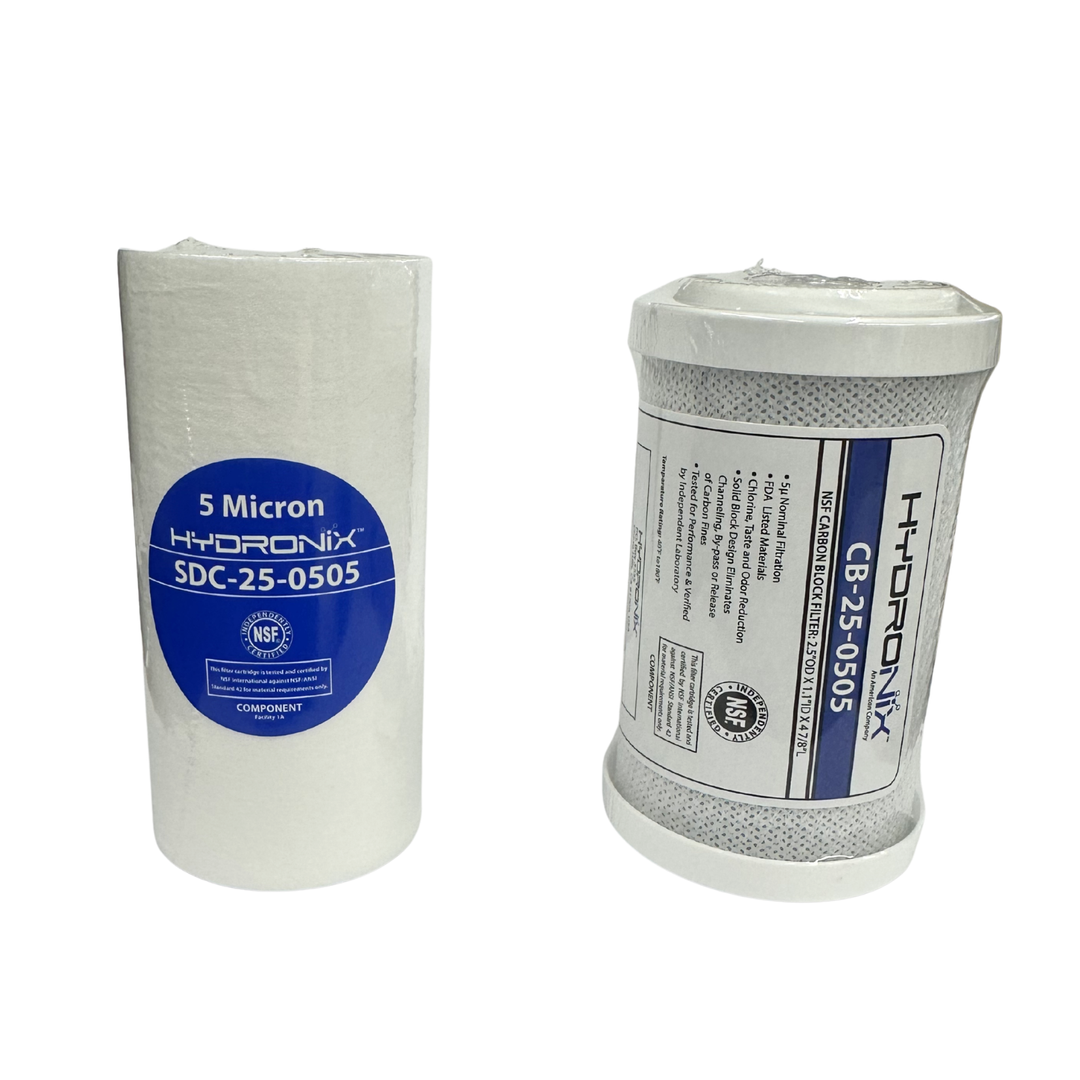 20" plus 1"1/4 CFP11202 plastic filters