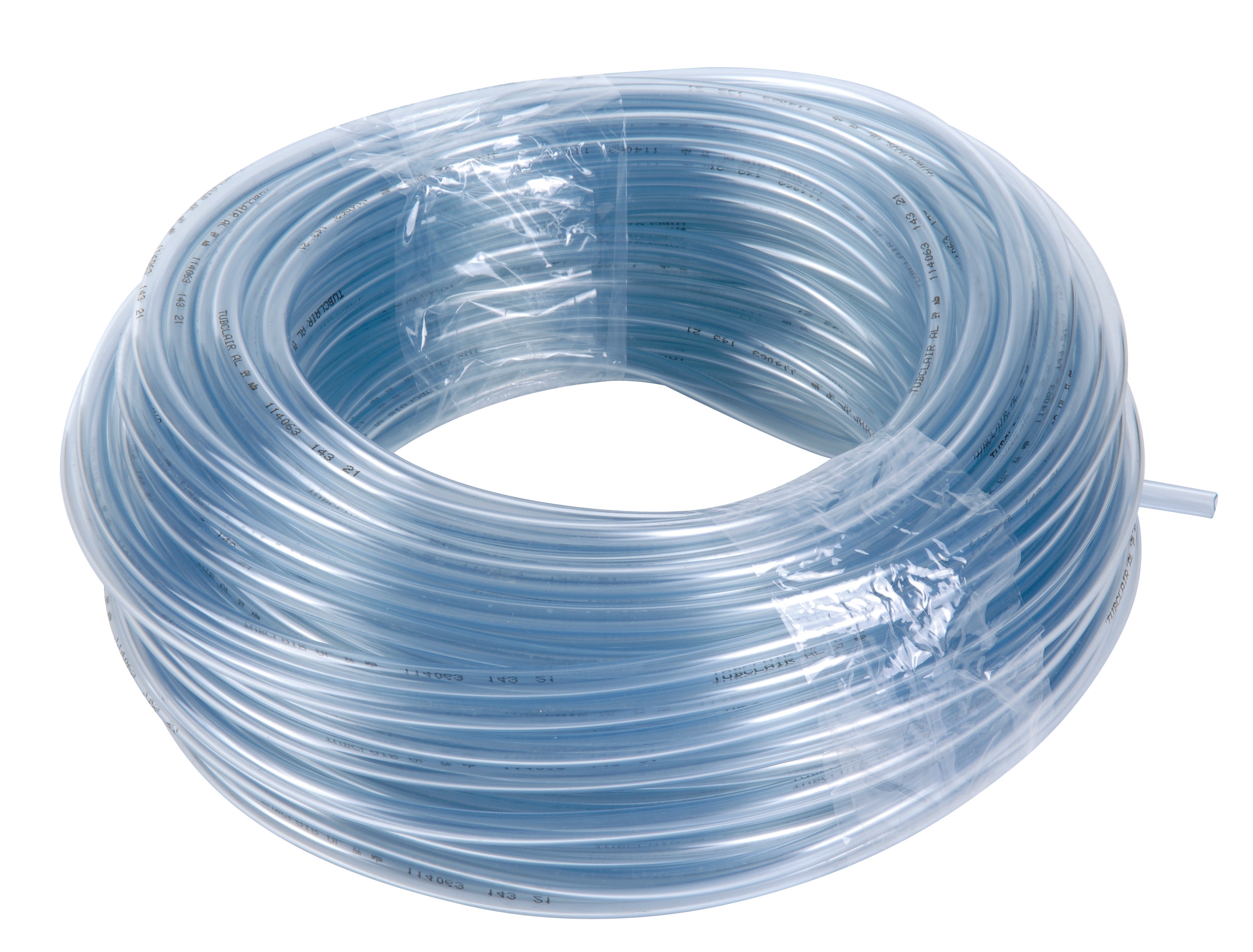 Clear reinforced tubing 10X15 roll 50m