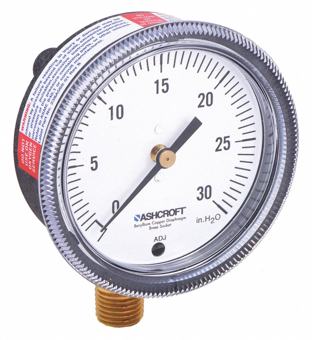 Gas Pressure Gauge 30K