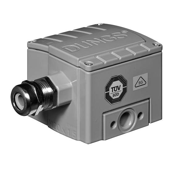 DUNGS GW...A4 HP - Pressure Switches for gas, air, flue, exhaust gases and hydrogen for high pressure application (US/CA)