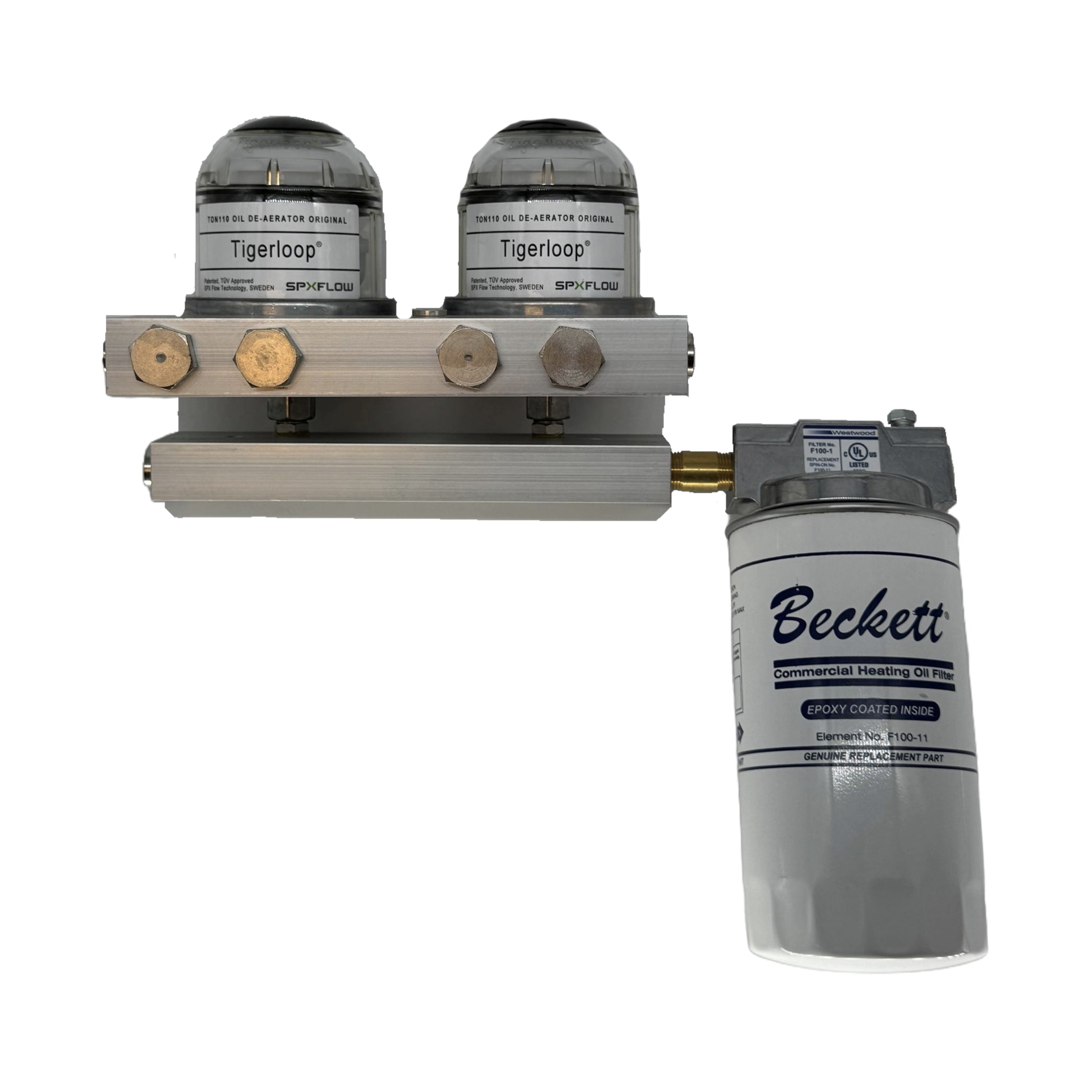 Tigerloop® Twin Commercial Combination Deaerator / Filter