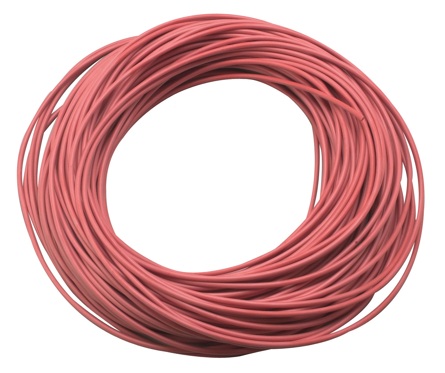 Silicone cable per meter D4 red