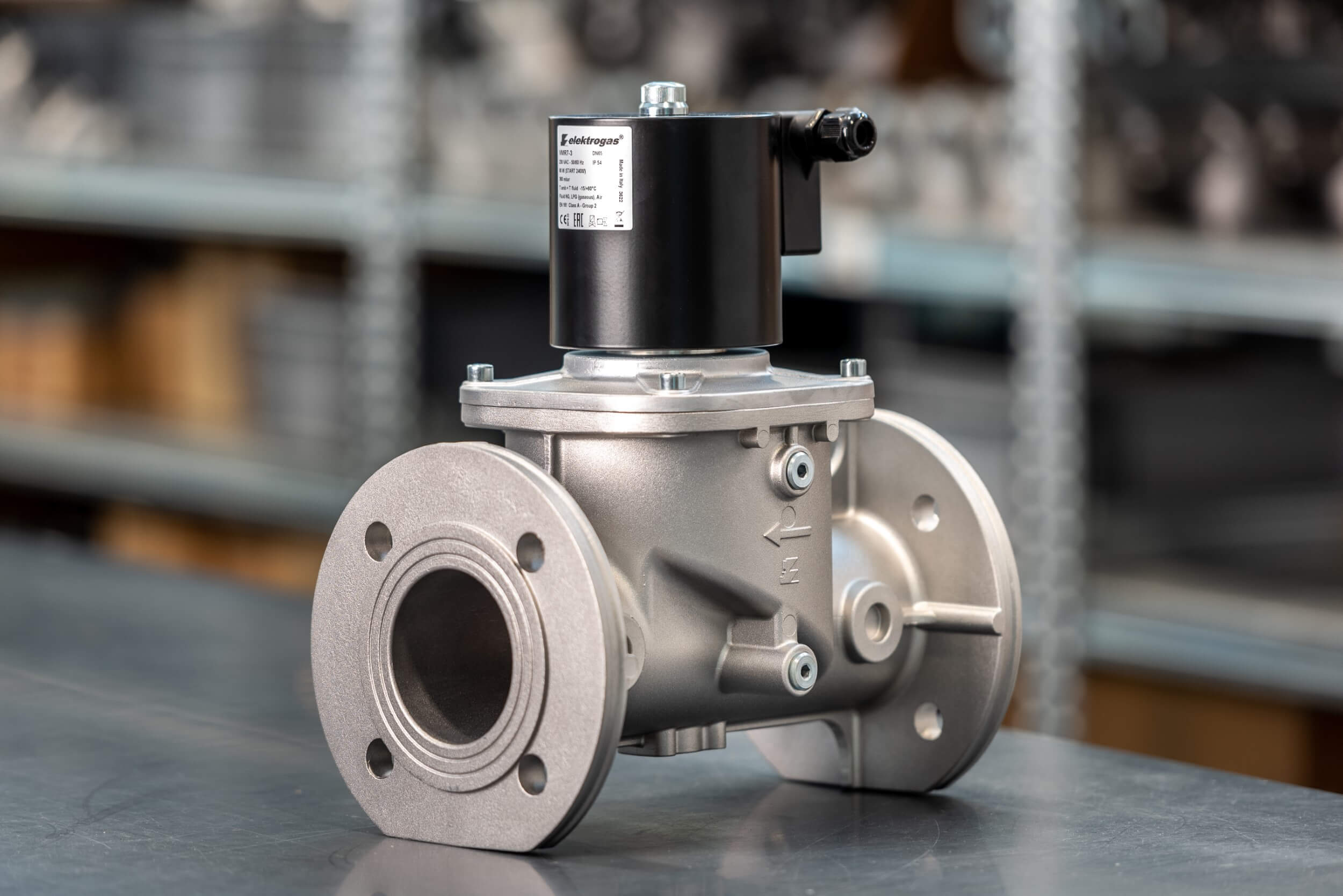 Solenoid valve VMR 8-60 flange DN80 6 Bar