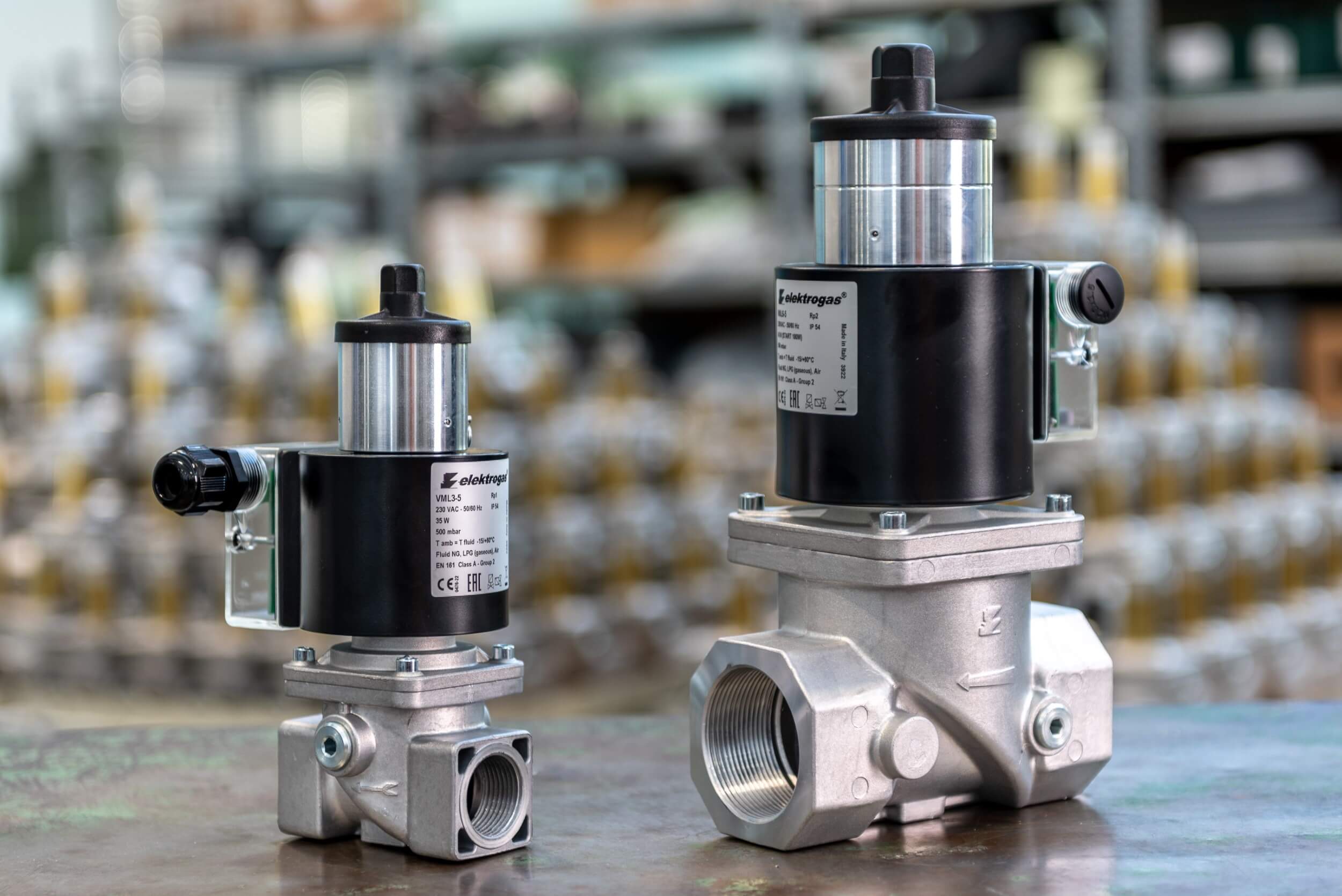 Solenoid valve VML8 flange DN80 360 Mbar