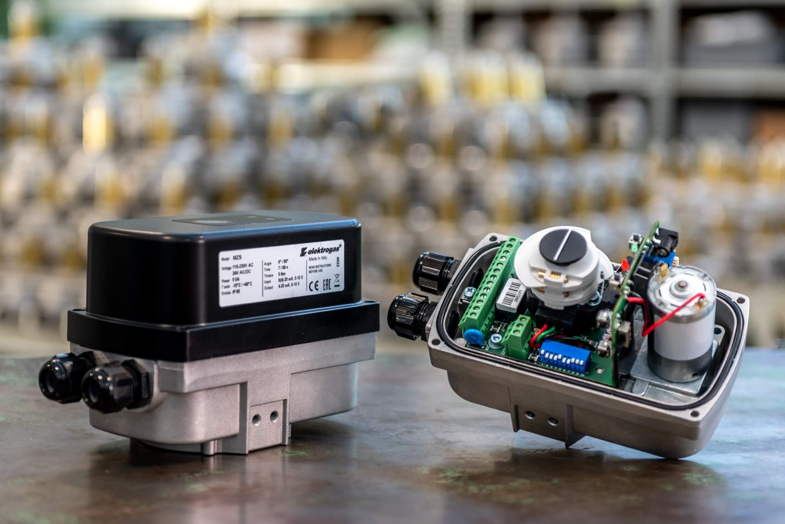 Motor type MZ4 110..230V 5Nm - 7..60sec/90°