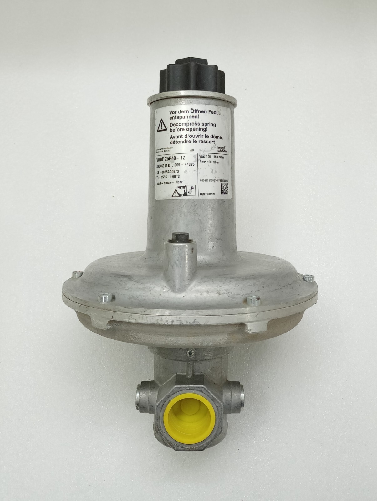 Gas pressure regulator VGBF 25R40-1