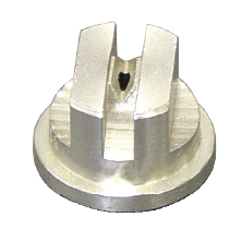 Flat jet nozzle HP 1/4"M BSPT index 065 angle 15°