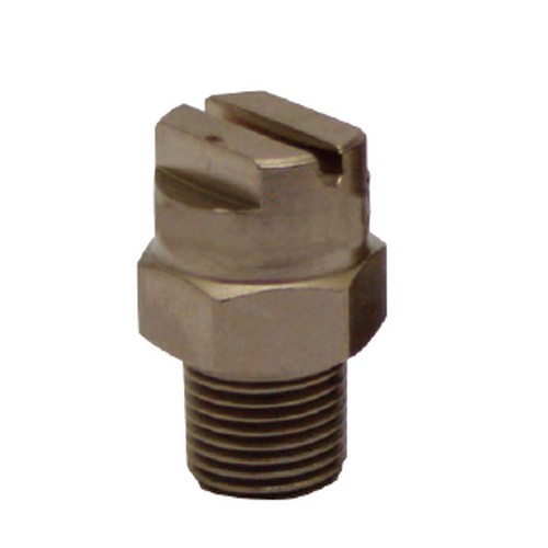 Euspray Flat jet nozzle HP 1/4"M BSPT index 25 angle 15° - Spray Nozzles