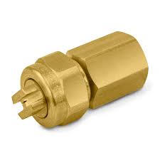 Round jet nozzle type HHP 1/8"M index 10 ANGLE 0° BSPT
