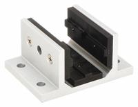 Linear Bearing: 40 Series, 75.1 mm L x 103.2 mm W x 50.1 mm H, Silver, Double Flanged, Std, Anodized (MPN 40-6525). Key specifications — Brand: 80/20; Housing Material: Aluminum; Finish: Anodized.