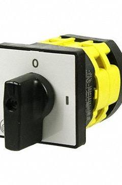 GIOVENZANA Cam Switch: 3 Poles, Maintained, 600V AC (MPN A-101490G). Key specifications — Action: Maintained; Voltage Rating: 600V AC; Brand: GIOVENZANA.