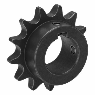 TSUBAKI Single Strand Sprocket: 60, For 3/4 in Chain Pitch, 1 7/16 in Bore Dia - Size 60 Fixed-Bore Roller Chain Sprockets