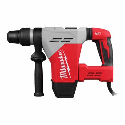 MILWAUKEE Rotary Hammer: SDS-Max, 1 9/16 in Capacity, 5.9 ft-lb, 14 A, 3,300 bpm - SDS-Max L-Shape Corded Rotary Hammers
