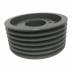 APPROVED VENDOR V-Belt Sheave: 65V800E, 6 Groove, 8 in OD, Bushed Bore, E, Quick Detachable. Key specifications — Pulley Industry Number: 65V800E.