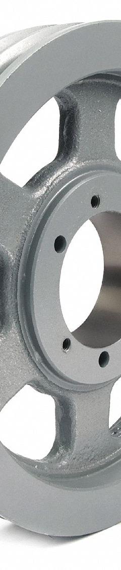 APPROVED VENDOR V-Belt Pulley: B110, 2 Groove, 11.35 in OD, Bushed Bore, SK, Quick Detachable (MPN 1102B). Key specifications — Pulley Industry Number: B110; Pitch Diameter: 11 in (5L, B); For Belt Section (broad, with similar types): 4L, A, or AX.