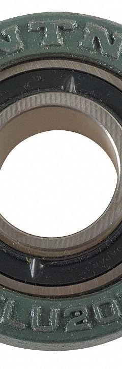 NTN 2 Bolt Flange Bearing: Radial Ball, 1 in Bore, Cast Iron, Set Screws, 5 1/8 in Lg, 1 13/32 in Wd (MPN UCFL205-100D1). Key specifications — Bore Type: Cylindrical; Brand: NTN; Lubricant Material: NLGI #3 Equivalent; Mounting Bolt Size: 5/8 in; System of Measurement: Inch.