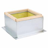 Roof Curb: Fixed Nonventilated Curbs, Square Curb, 42 x 42 in Inside Dim, 45 in x 45 in Outside Dim (MPN 3AZJ4). Key specifications — Curb Outside Width: 45 in; Finish: Galvanized; For Fan Type: Filtered Supply Fans; For Use With: 46-1/2 in Square Base; Standards: UL 705; Manufacturer Part Number: 3AZJ4; Brand: DAYTON; Curb Inside Width: 42 in.