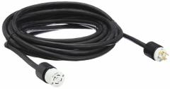 SOUTHWIRE Extension Cord: Outdoor Use, 50 ft Lg, Outlet, L14-30P, 10/4, SOW, Black, Single Connector (MPN 6415). Key specifications — Brand: SOUTHWIRE; Temperature Rating: -40° to 194°F; NEMA Plug Configuration: L14-30P.