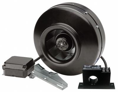 SOLER & PALAU In-Line Duct Fan: 153 cfm Max., 4 in Duct, 84 W, 115V AC, 1 Ph, IP44 - Dryer Inline Duct Fans