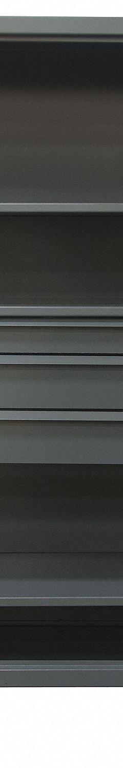 DURHAM MFG Storage Cabinet: 36 in x 24 in x 78 in, Swing Handle & Padlock Hasp, 12 ga Panel Thick (MPN HDCD243678-3M95). Key specifications — Cabinet Color: Gray; Method of Construction: Welded; Base Type: Legs; Assembled: Assembled; Mobility: Stationary; Adjustable Shelves: (2) Adjustable; Cabinet Finish: Powder Coated; Cabinet Material: Steel.