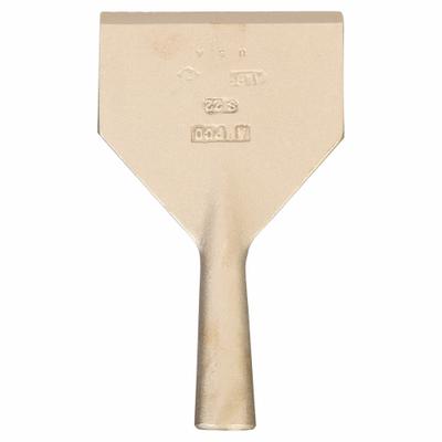 AMPCO Scraper: Bld. Mat. Nickel Aluminum Bronze, Stiff, Straight Bld. Shape - Long-Reach Scrapers